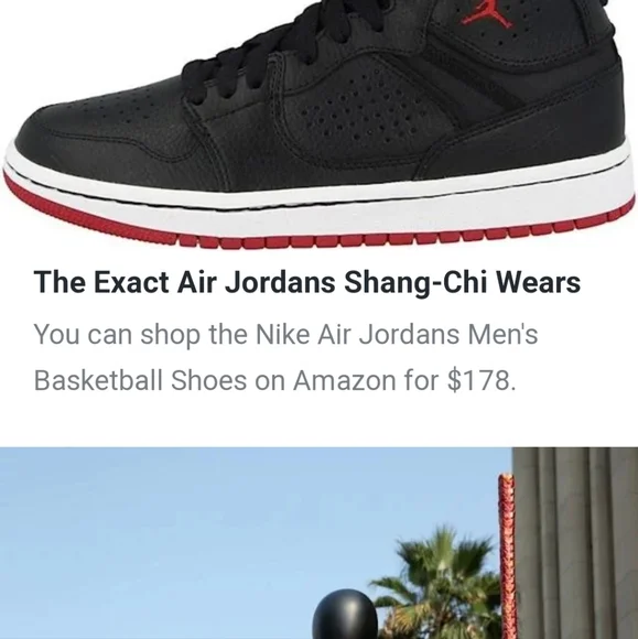 Jordan Access High Top Basketball Shoe Bred Shang Chi Mens 14 AR3762 001 - Picture 9 of 13